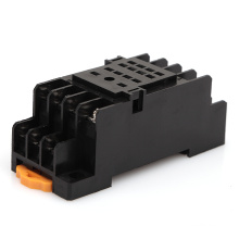 Saipwell 18F-4Z-C1 (PYF14A) Custom Black Relay Socket Plastic 7A Ретучная розетка Новый тип мини-электрический реле